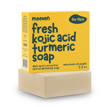 Load image into Gallery viewer, kojic acid turmeric soap bar nearby