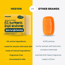 Load image into Gallery viewer, turmeric kojic acid soap dark skin tone