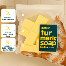 Load image into Gallery viewer, Turmeric Soap Chunks for Dark Spots

